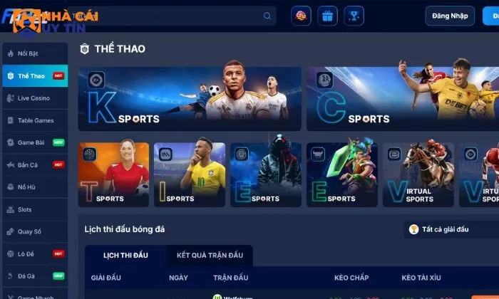 Nhà cái uy tín Fabet Cá cược thể thao nhà cái uy tín Fabet