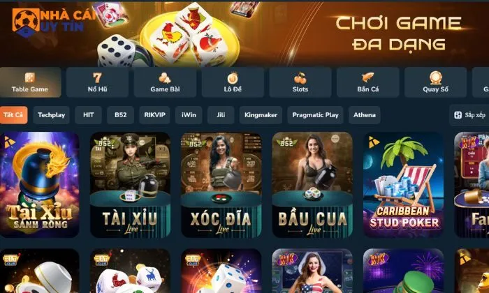 nhà cái uy tín TA88 Sảnh game giải trí đa dạng