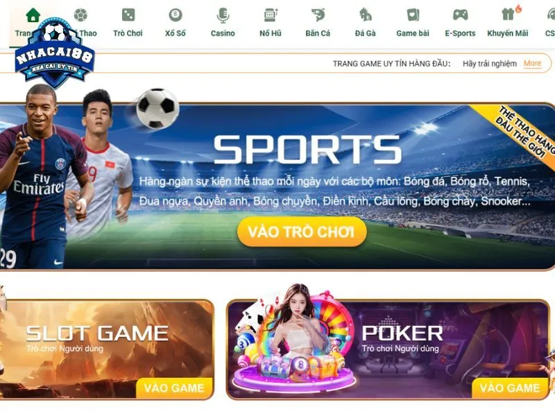 1GOM là nơi quy tụ những trò chơi cá cược hay nhất