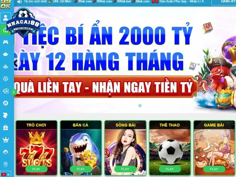 99OK đem đến trải nghiệm hài lòng cho mọi người chơi