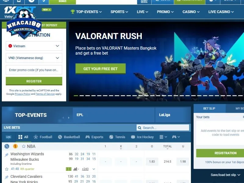 Bắn cá săn thưởng có tính giải trí cao tại 1Xbet