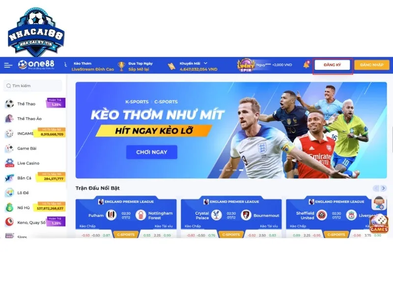 Cá cược thể thao được yêu thích bậc nhất