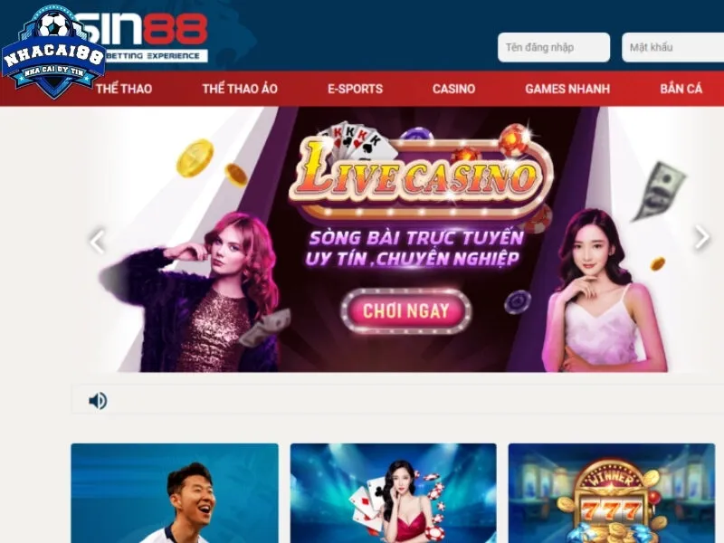 Casino Live sống động và chân thực cho anh em cược thủ