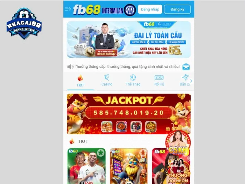 FB68 hoạt động mạnh ở thị trường giải trí Việt