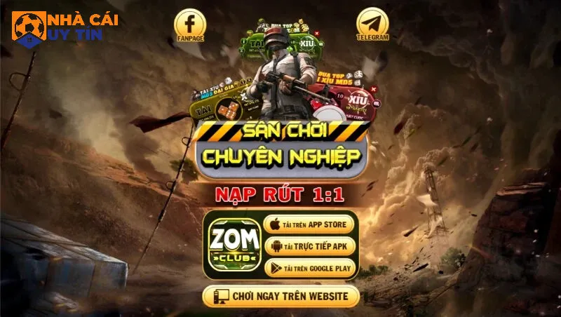 Các bước hướng dẫn tải ứng dụng Zomclub