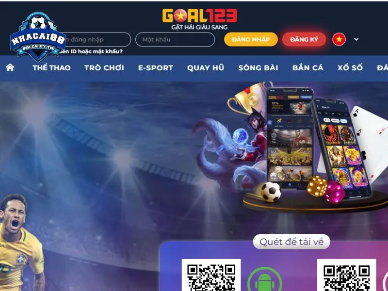 Giao dịch đa kênh của Goal123 được đánh giá cao