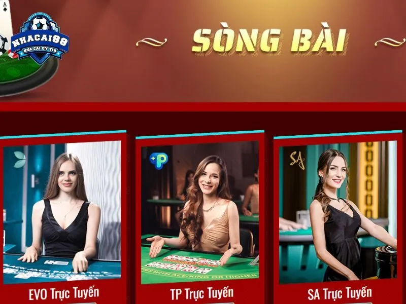 Giao diện sòng bạc live tại 88GO