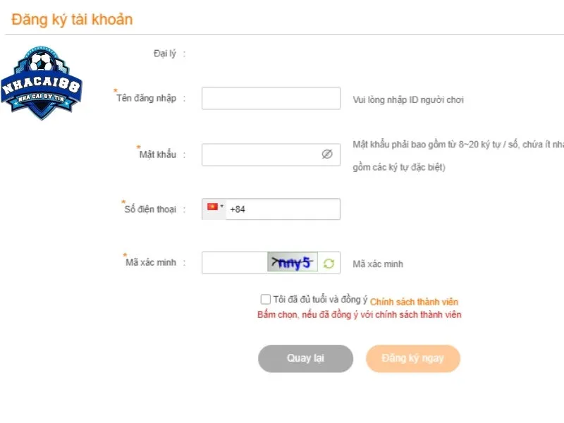 Hướng dẫn đăng ký tài khoản nhà cái uy tín 777loc