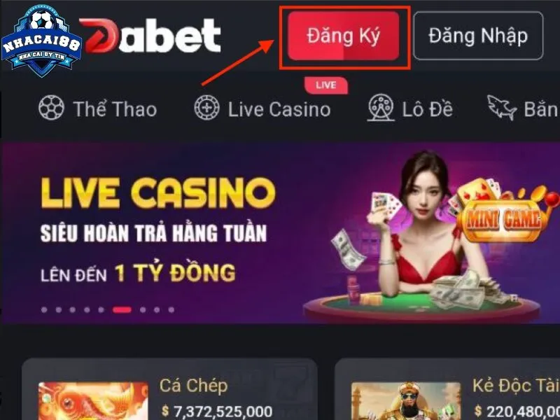 Hướng dẫn tải nhà cái uy tín Dabet miễn phí cho tân thủ