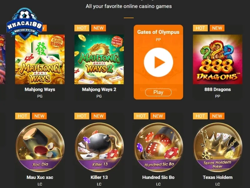 Kho game cập nhật liên tục các trò chơi hấp dẫn