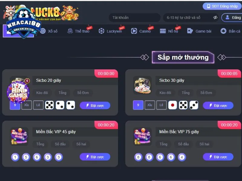 Luck8 được thành lập bởi tập đoàn giải trí hàng đầu Philippines