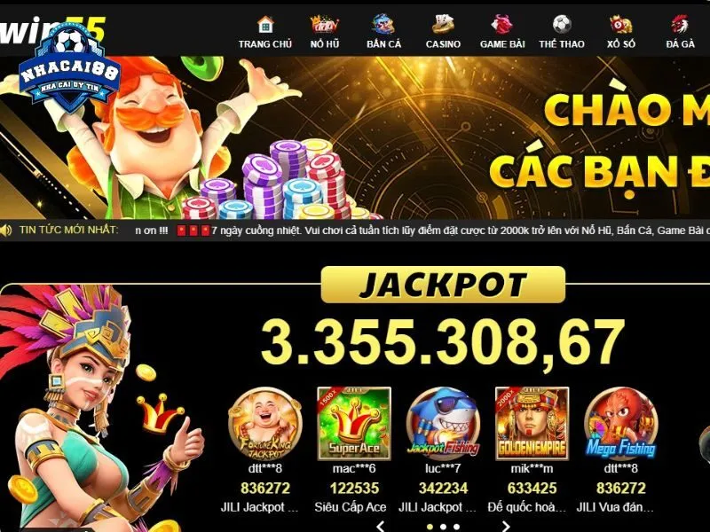 Nhà cái uy tín Win55 đến từ Costa Rica