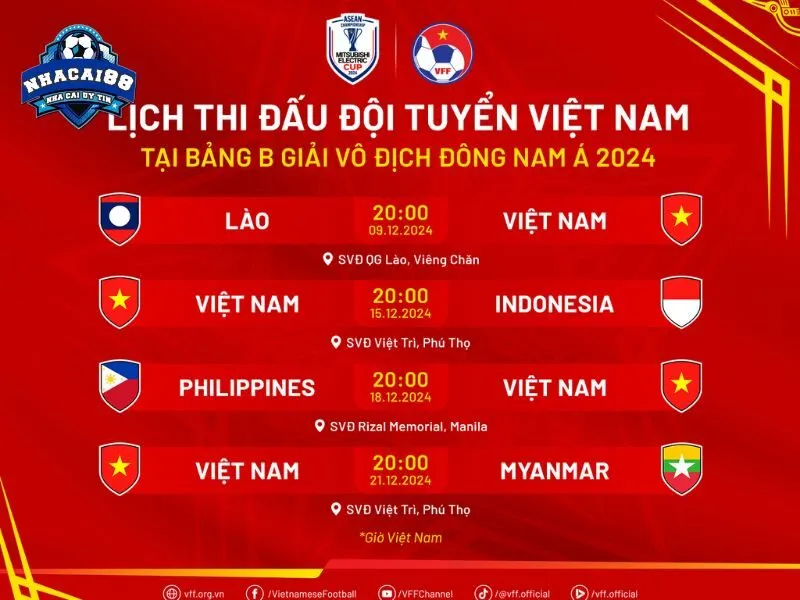 Nhà cái uy tín cập nhật lịch thi đấu mới nhất