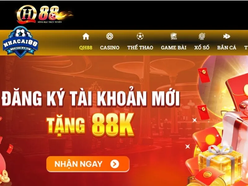 Nhận khuyến mãi cực đơn giản tại nhà cái Qh88