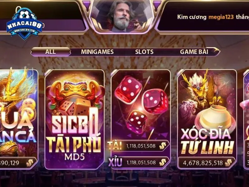 Nhiều game bài hay có mặt trên Mayclub