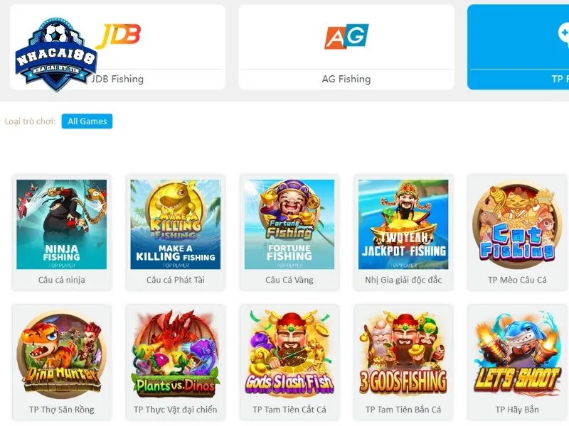 Những tựa game bắn cá hay nhất hiện nay