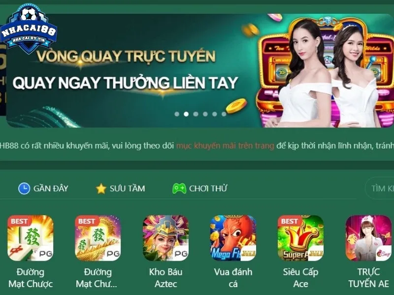 Sảnh cá cược hấp dẫn được yêu thích
