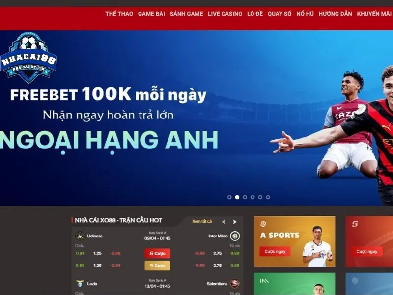 Sảnh chơi cá cược thể thao với nhiều ưu điểm