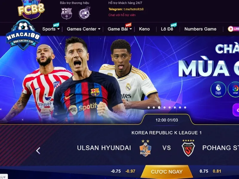 Sảnh game cá cược thể thao uy tín