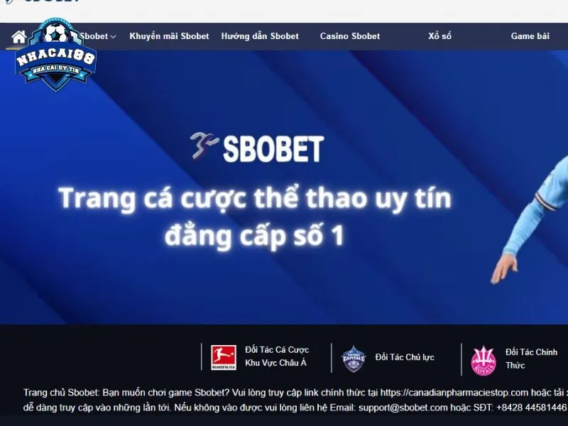 SBOBET là nhà cái hợp pháp ở cả châu Âu và châu Á