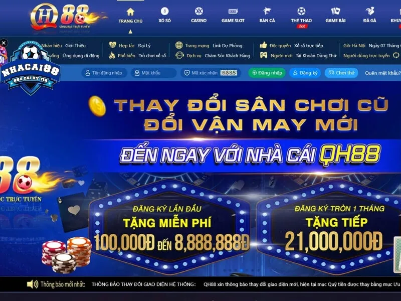 Tổng quan chung về nhà cái cá cược Qh88