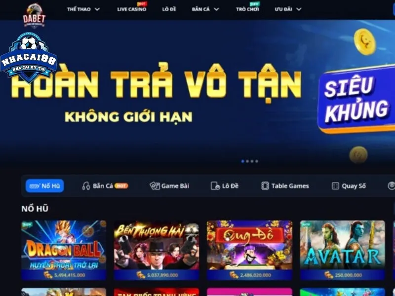 Tổng quan về nhà cái uy tín Dabet có gì?