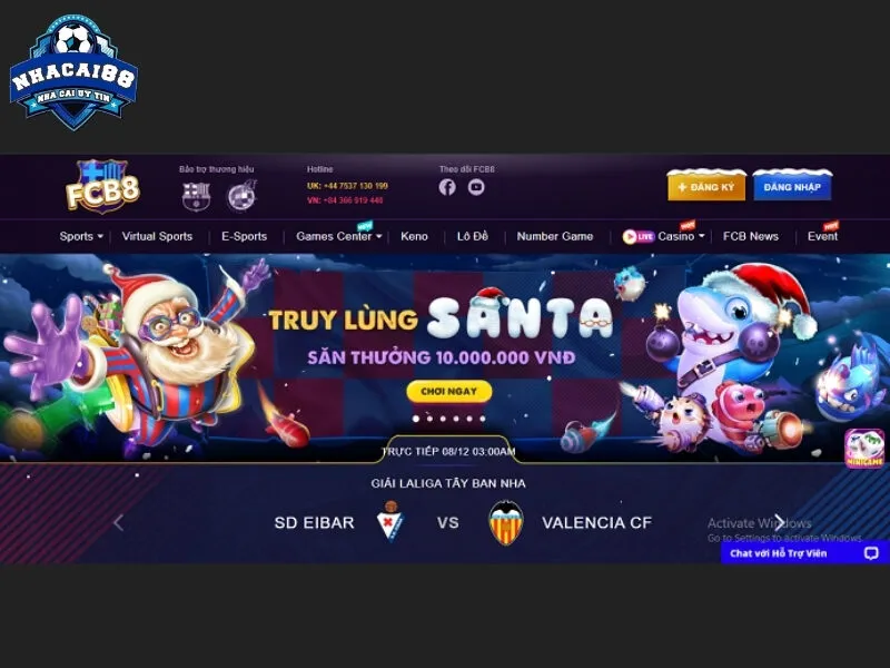 Tổng quan về nhà cái uy tín Fcb8 trên thị trường