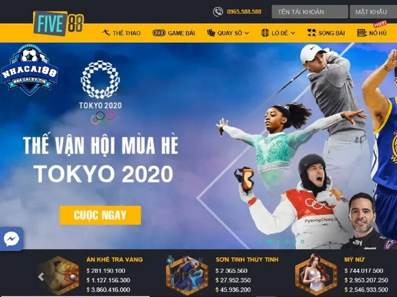 Tổng quan về sân chơi cá cược uy tín Five88