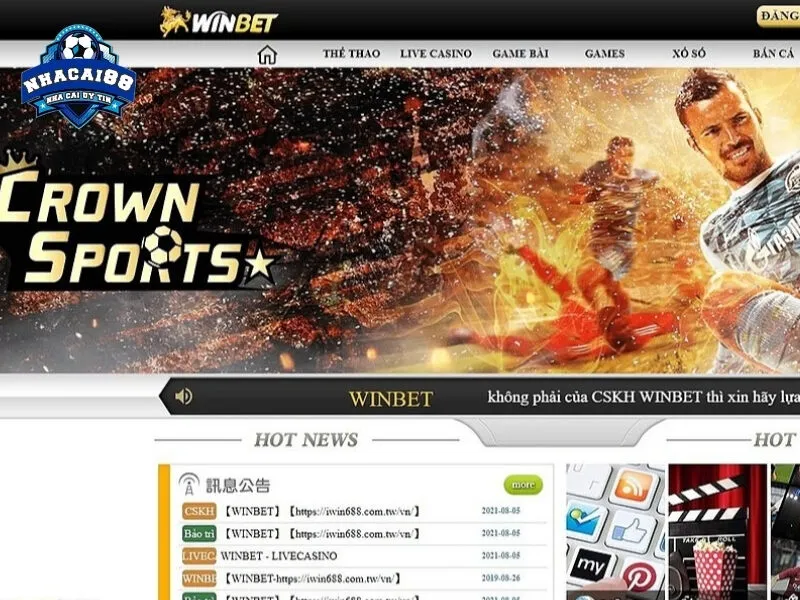 Ưu điểm lớn của nhà cái uy tín Winbet hiện nay