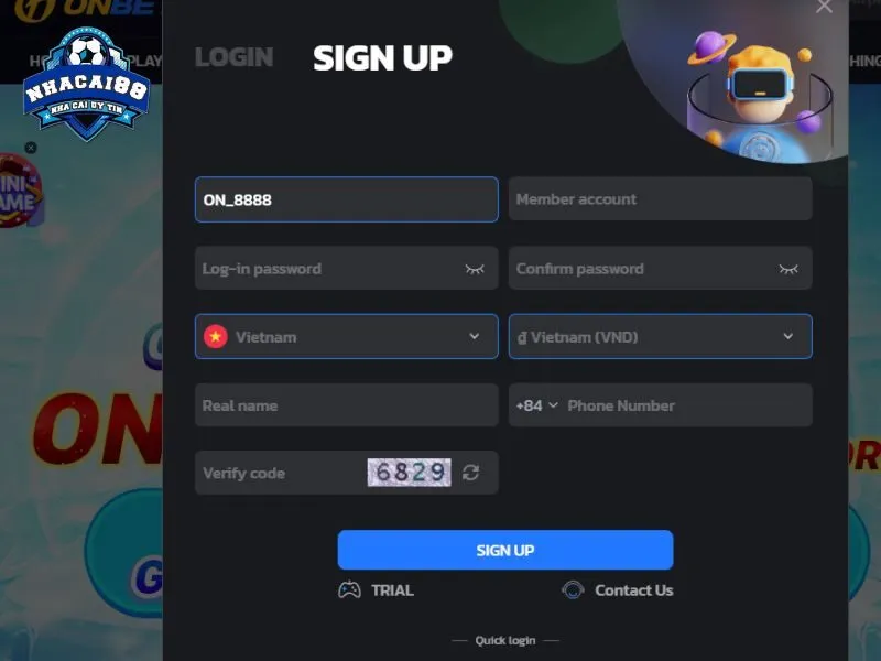 Xổ số online trên Onbet có nhiều loại hình đặt cược
