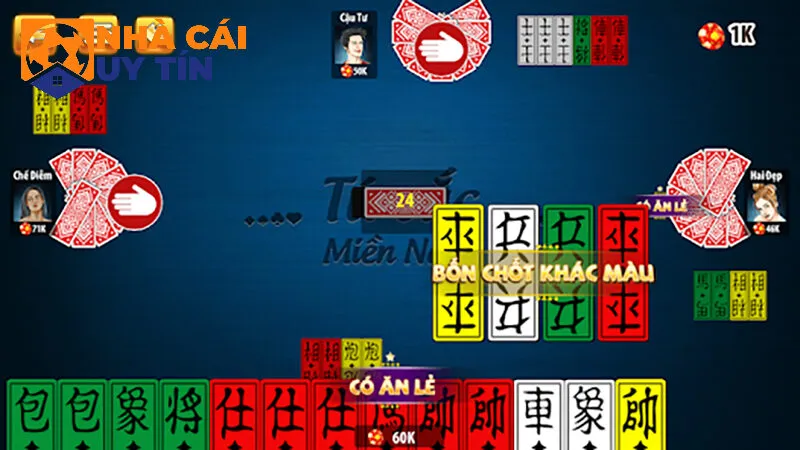 Hướng dẫn chơi game bài tứ sắc online