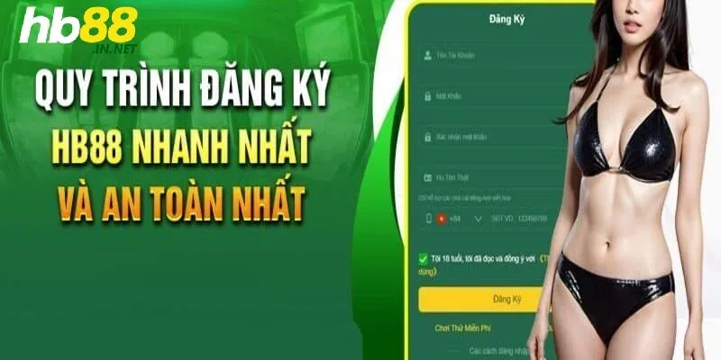 Hướng dẫn các bước đăng ký tài khoản HB88 trên điện thoại